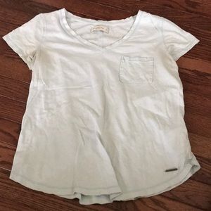 Light blue vneck T-shirt